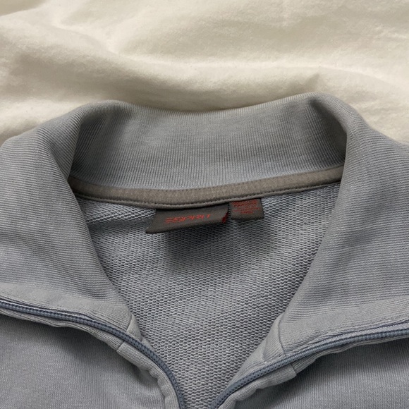 ESPRIT - light blue zip up jacket - Picture 3 of 6